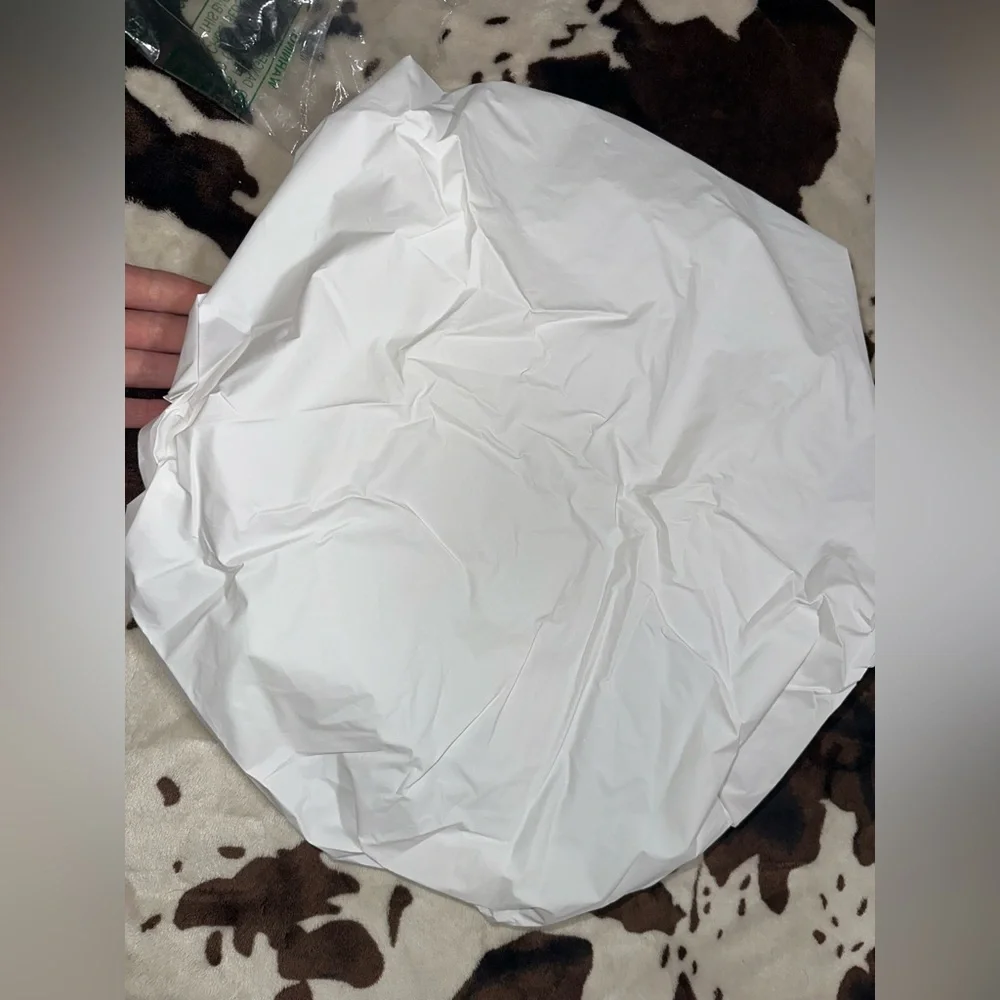 Plastic outdoor patio table cover
